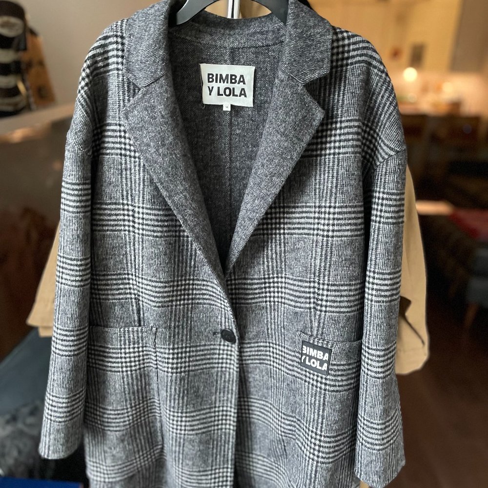 BIMBA Y LOLA cut-out trench coat M size